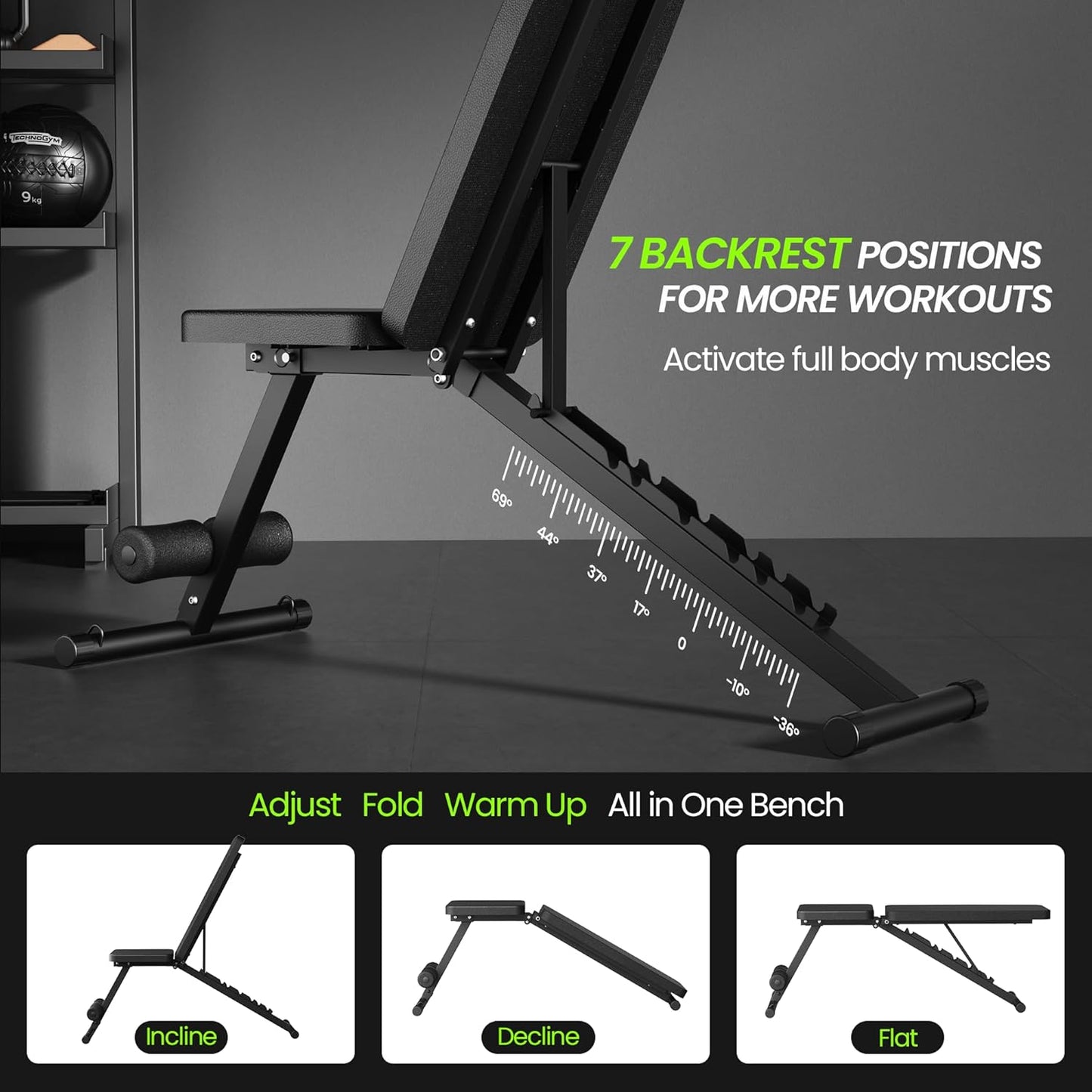 Adjustable Weight Bench