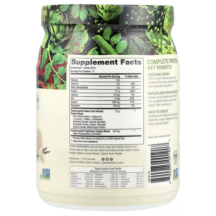 Plantfusion Complete Protein, Protein Powders