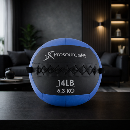 Soft Medicine Balls with Color-Coded Weights, 20 Lb