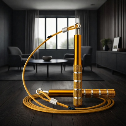 Jump Rope,  Speed Jumping Rope for Training Fitness Exercise, Adjustable Adults Workout Skipping Rope for Men, Women, Kids, Girls