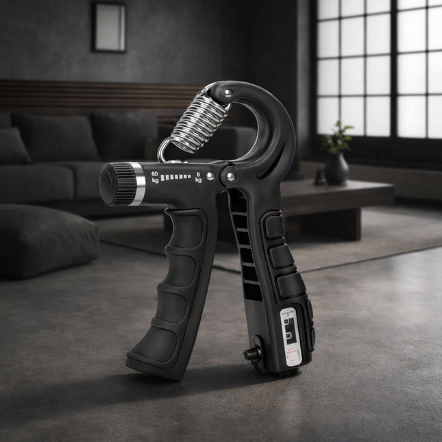 5-60Kg Adjustable Heavy Hand Gripper Fitness Hand Exerciser Grip Wrist Training Finger Gripper Hand Strengthener for Patient