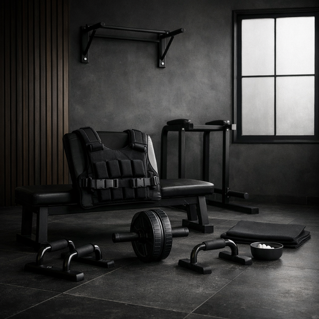 Banner image for: <h2>Calisthenics & Weights</h2>