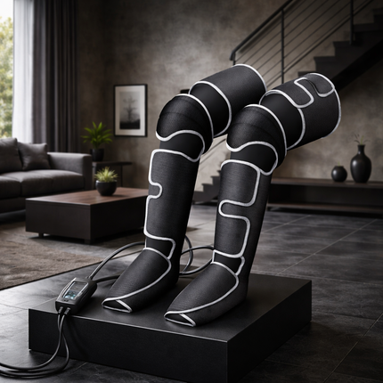 Leg Massager for Circulation, Air Compression Calf Knee Foot Massager with Heat, Leg Wraps Massage Boots for Pain Relief, Mothers Day Gifts