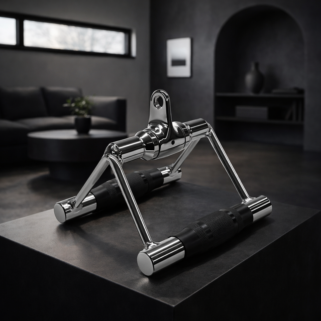 Cable Machine Attachment, Double D Handle & Tricep Rope Cable Attachment, Weight Machine Accessories Load 880 LB for Home Gym