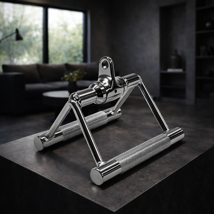 Cable Machine Attachment, Double D Handle & Tricep Rope Cable Attachment, Weight Machine Accessories for Gym