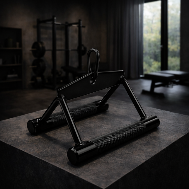 Cable Machine Attachment, Double D Handle & Tricep Rope Cable Attachment, Weight Machine Accessories for Gym