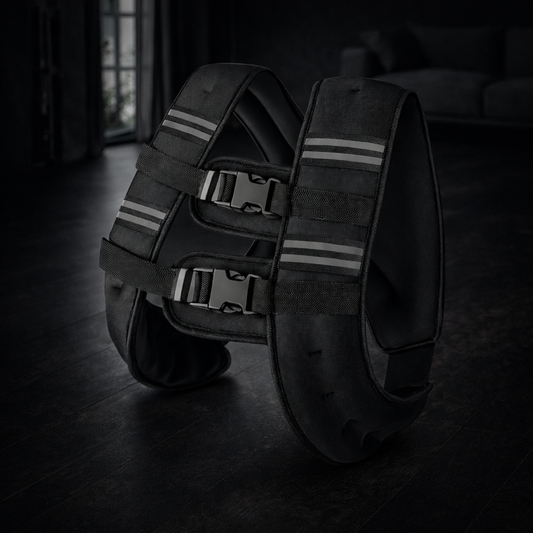 Weighted Vest Purple 8 Lb Weight Vest for Woman Men Sport Weighted Vest with Reflective Stripe Adjustable Buckle Straps Mesh Pocket for Strength Training Running