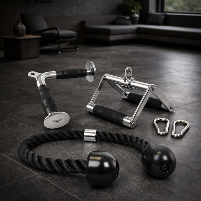 Cable Machine Attachment, LAT Pulldown Attachments, Cable Attachments for Gym, Home Gym Accessories