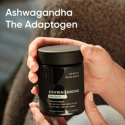 Ashwagandha 500Mg - 60 Veggie Softgels - Natural Stress & Anxiety Support