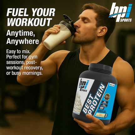 Best Protein Powder, 100% Whey Blend for Muscle Growth & Recovery, Vanilla Swirl, 5 Lbs (72 Servings)